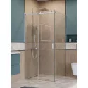 Душевой уголок BelBagno SOFT_CLOSE-2-A-1-100-C-Cr профиль хром, стекло прозрачное