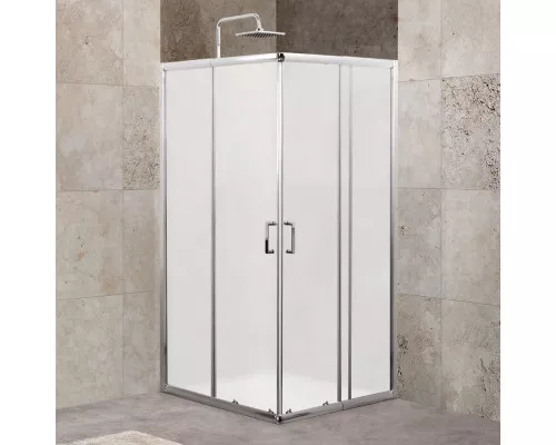 Душевой уголок BelBagno UNIQUE-A-2-75/90-M-Cr