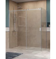 Душевой уголок BelBagno SOFT_CLOSE-2-AH-1-180/80-C-Cr профиль хром, стекло прозрачное