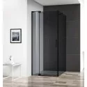 Душевой уголок CEZARES SLIDER-AH-1-90-100/110-GRIGIO-NERO