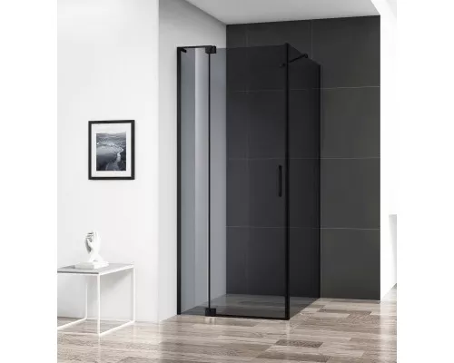 Душевой уголок CEZARES SLIDER-AH-1-90-100/110-GRIGIO-NERO