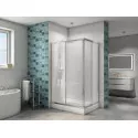 Душевой уголок BelBagno DUE-AH-2-100/80-C-Cr