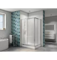 Душевой уголок BelBagno DUE-AH-2-100/80-C-Cr