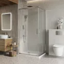 Душевой уголок BelBagno LUCE-AH-2-120/90-C-Cr Душевой уголок BelBagno LUCE-AH-2-120/90-C-Cr