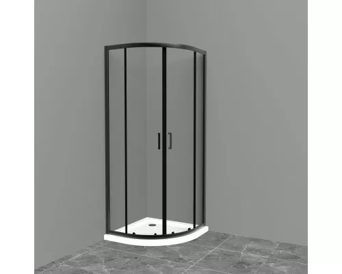 Душевой уголок BelBagno UNO-195-R-2-90-C-NERO