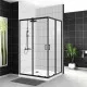 Душевой уголок BelBagno UNO-195-AH-2-120/100-C-NERO