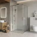 Душевой уголок BelBagno LUCE-A-22-80+25-C-Cr Душевой уголок BelBagno LUCE-A-22-80+25-C-Cr