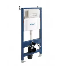 Инсталляция для унитазов в комплекте с кнопкой смыва BelBagno BB-101-M-BR