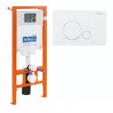 Инсталляция для подвесного унитаза с кнопкой SFERA BelBagno BB002-80/BB014-SR-BIANCO