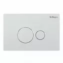 Кнопка смыва BelBagno BB082BL белая глянцевая