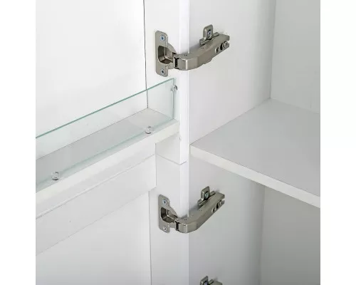 Шкаф подвесной с двумя распашными дверцами с доводчиками левосторонний BelBagno ETNA-M-1500-2A-SO-BL-L