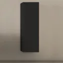 Колонна подвесная с одной распашной дверцей, реверсивная 35x43x130 CEZARES 55235 Nero grafite