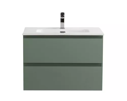 Тумба с раковиной подвесная BelBagno KRAFT-600-2C-SO-VO, 60 см, Еловый Матовый, раковина белая BB600ETL