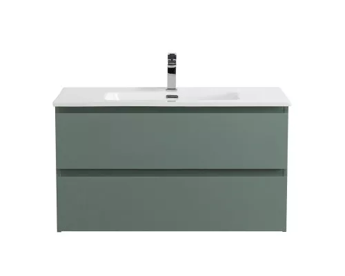 Тумба с раковиной подвесная BelBagno KRAFT-900-2C-SO-VO, 90 см, Еловый Матовый, раковина белая BB900ETL
