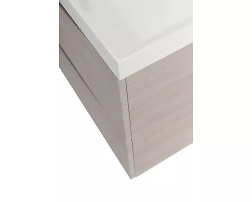 Тумба с раковиной подвесная BelBagno MARINO-800 Rovere Grigio, раковина белая  BB800/450-LV-MR-AST