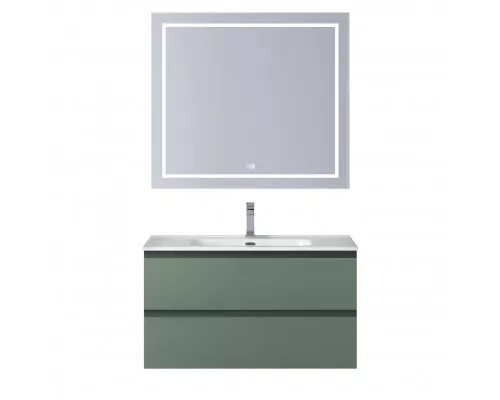 Тумба с раковиной подвесная BelBagno KRAFT-800-2C-SO-VO, 80 см, Еловый Матовый, раковина белая BB800ETL