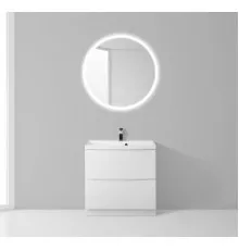 Тумба с раковиной напольная BelBagno MARINO-600 Bianco Lucido, раковина белая