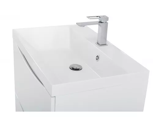 Тумба с раковиной напольная BelBagno MARINO-700 Bianco Lucido, раковина белая