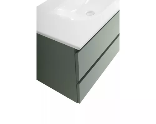 Тумба с раковиной подвесная BelBagno KRAFT-1000-2C-SO-VO, 100 см, Еловый Матовый, раковина белая BB-8099-100