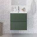Тумба с раковиной подвесная 60 см, BelBagno UNO-MINI-600-2C-SO-VO Еловый матовый, раковина белая BB-8099-3-60 Тумба с раковиной подвесная 60 см, BelBagno UNO-MINI-600-2C-SO-VO Еловый матовый, раковина белая BB-8099-3-60