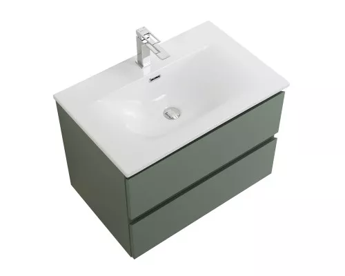 Тумба с раковиной подвесная BelBagno KRAFT-700-2C-SO-VO, 70 см, Еловый Матовый, раковина белая BB-8099-70