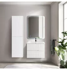 Мебель для ванной подвесная CEZARES DUET-N-700-2C-SO-BL Bianco Lucido эмаль