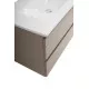 Тумба с раковиной подвесная BelBagno KRAFT-900-2C-SO-CO, 90 см, Бежевый Матовый, раковина белая BB-8099-90