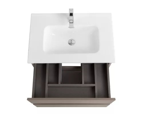 Тумба с раковиной подвесная BelBagno KRAFT-700-2C-SO-CO, 70 см, Бежевый Матовый, раковина белая BB700ETL