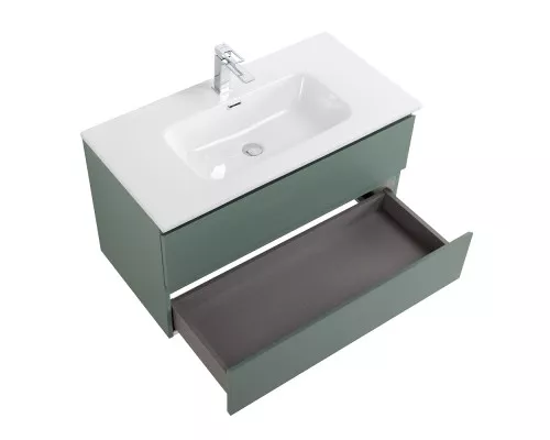 Тумба с раковиной подвесная BelBagno KRAFT-900-2C-SO-VO, 90 см, Еловый Матовый, раковина белая BB900ETL