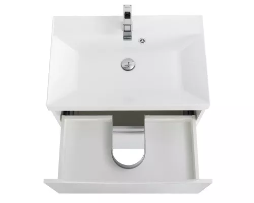 Тумба с раковиной напольная BelBagno MARINO-700 Bianco Lucido, раковина белая