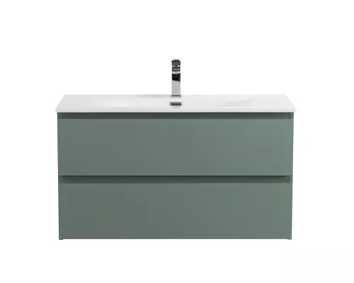 Тумба с раковиной подвесная BelBagno KRAFT-800-2C-SO-VO, 80 см, Еловый Матовый, раковина белая BB-8099-80