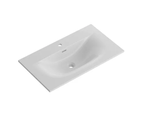 Тумба с раковиной подвесная 90 см, BelBagno UNO-900-2C-SO-CO Бежевый матовый, раковина белая BB-8099-90