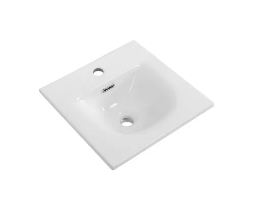 Тумба с раковиной подвесная 40 см, BelBagno UNO-MINI-400-2C-SO-GSO Темно-Серый матовый, раковина белая BB-8099-3-40