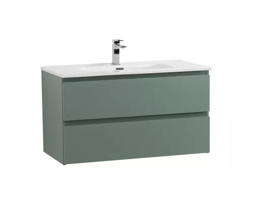 Тумба с раковиной подвесная BelBagno KRAFT-900-2C-SO-VO, 90 см, Еловый Матовый, раковина белая BB900ETL