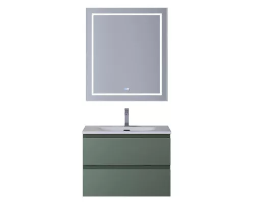 Тумба с раковиной подвесная BelBagno KRAFT-700-2C-SO-VO, 70 см, Еловый Матовый, раковина белая BB-8099-70