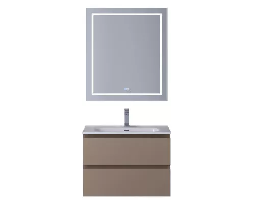 Тумба с раковиной подвесная BelBagno KRAFT-700-2C-SO-CO, 70 см, Бежевый Матовый, раковина белая BB700ETL