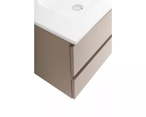 Тумба с раковиной подвесная BelBagno KRAFT-700-2C-SO-CO, 70 см, Бежевый Матовый, раковина белая BB700ETL