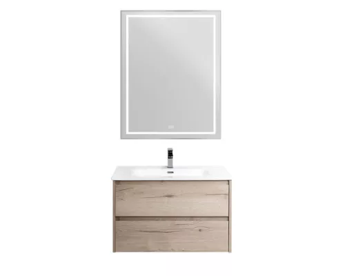 Зеркало в раме с подсветкой сенсорным выкл. и подогревом BelBagno SPC-KRAFT-700-900-LED-TCH-WARM