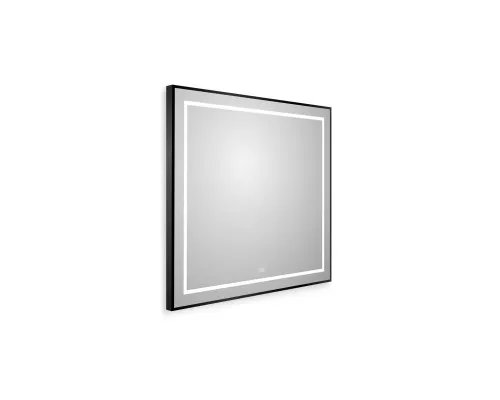 Зеркало в раме с подсветкой сенсорным выкл. и подогревом BelBagno SPC-KRAFT-800-800-LED-TCH-WARM-NERO