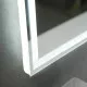 Зеркало с встроенным светильником и кнопочным выключателем BelBagno SPC-GRT-900-800-LED-BTN