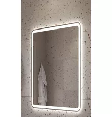 Зеркало 600x800x30мм со встроенной разноцветной подсветкой RGB и сенсорным выключателем CEZARES CZR-SPC-MC-600-800-RGB-TCH