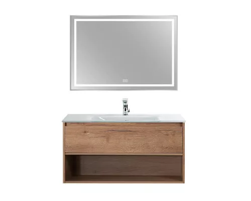 Зеркало в раме с подсветкой сенсорным выкл. и подогревом BelBagno SPC-KRAFT-1000-800-LED-TCH-WARM