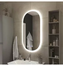 Зеркало 500x950х30мм с контурной разноцветной подсветкой RGB и сенсорным выключателем CEZARES CZR-SPC-ELS-500-950-RGB-TCH