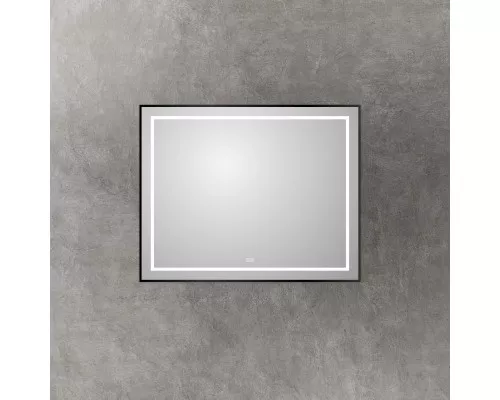 Зеркало в раме с подсветкой сенсорным выкл. и подогревом BelBagno SPC-KRAFT-1000-800-LED-TCH-WARM-NERO