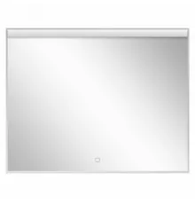 Зеркало в алюминиевой раме с подсветкой с сенсорным выключателем BelBagno SPC-UNO-1000-800-TCH