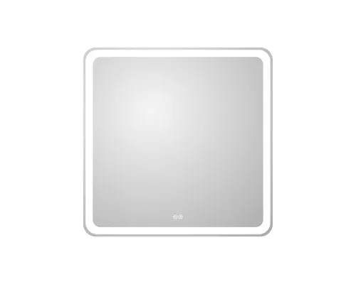 Зеркало 800x800x30мм со встроенной разноцветной подсветкой RGB и сенсорным выключателем CEZARES CZR-SPC-MC-800-800-RGB-TCH