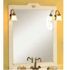 Зеркало 80x90 CEZARES Decorato Celeste Crema AL.SP.403
