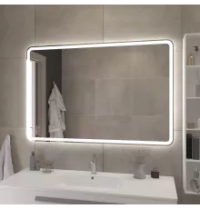 Зеркало 1200x800x30мм со встроенной разноцветной подсветкой RGB и сенсорным выключателем CEZARES CZR-SPC-MC-1200-800-RGB-TCH