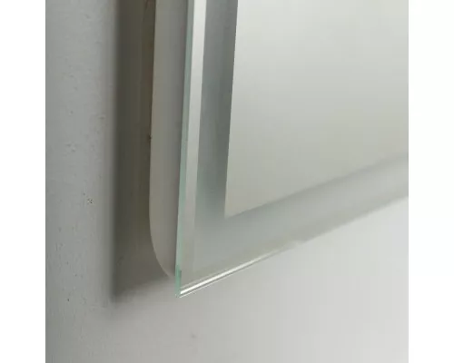 Зеркало с встроенным светильником и кнопочным выключателем BelBagno SPC-GRT-900-800-LED-BTN