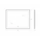 Зеркало в раме с подсветкой сенсорным выкл. и подогревом BelBagno SPC-KRAFT-1000-800-LED-TCH-WARM-NERO